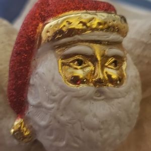Vintage Santa Claus brooch, Christmas, Santa Claus, Christmas lover